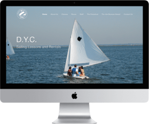 Dunewood Yacht Club - Website Design Website Development