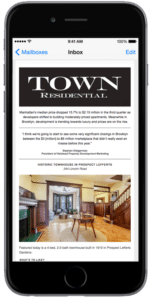 Town Residential Real Estate Email Design - OHenry Productions