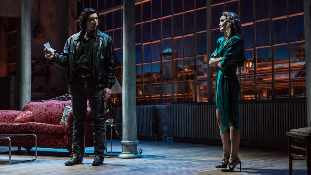 Adam Driver Keri Russell Burn This Broadway - OHenry Productions